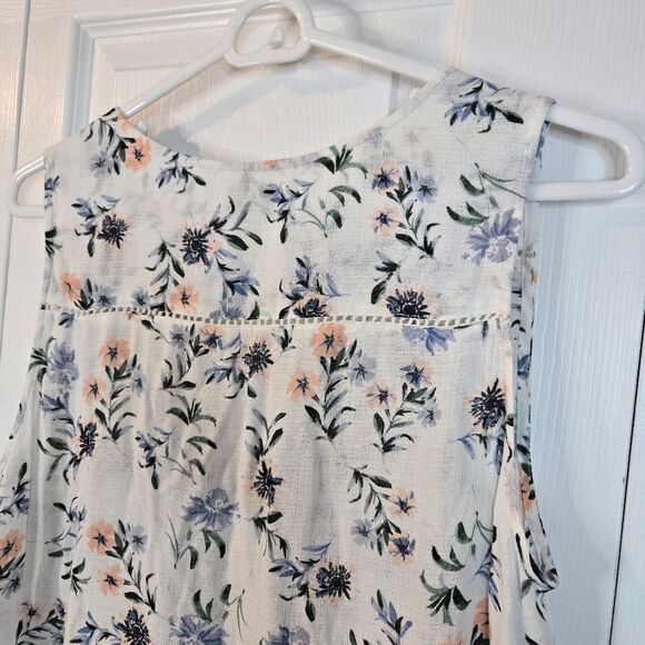 Lucky Brand Floral Sleeveless Top Women's Size Medium - Picture 8 of 10